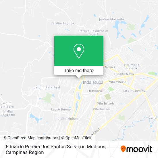 Eduardo Pereira dos Santos Serviços Medicos map