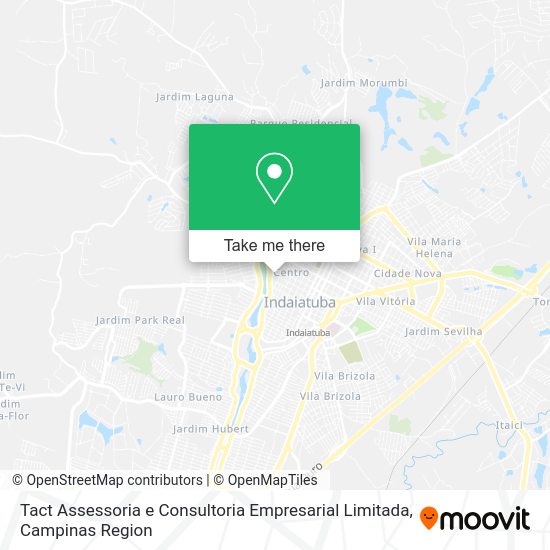Tact Assessoria e Consultoria Empresarial Limitada map