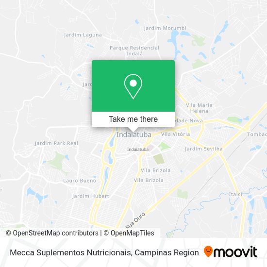 Mecca Suplementos Nutricionais map