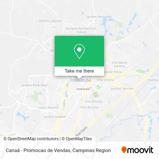 Canaã - Promocao de Vendas map