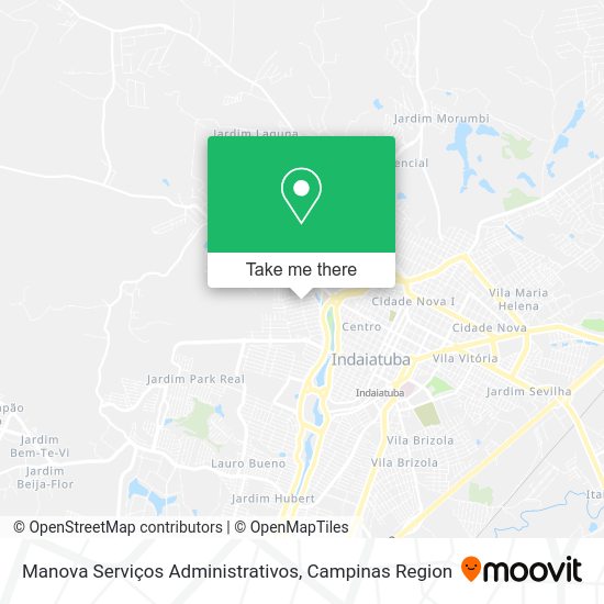 Manova Serviços Administrativos map