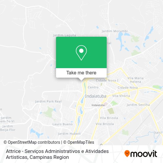 Attrice - Serviços Administrativos e Atividades Artisticas map