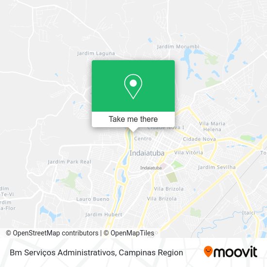 Bm Serviços Administrativos map