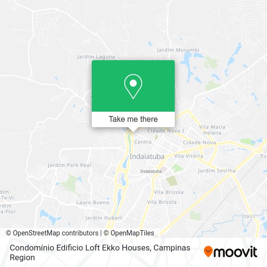Condomínio Edificio Loft Ekko Houses map