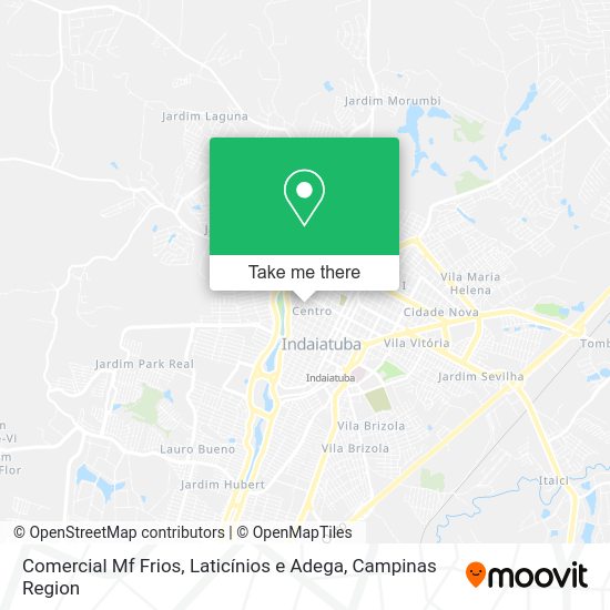 Comercial Mf Frios, Laticínios e Adega map
