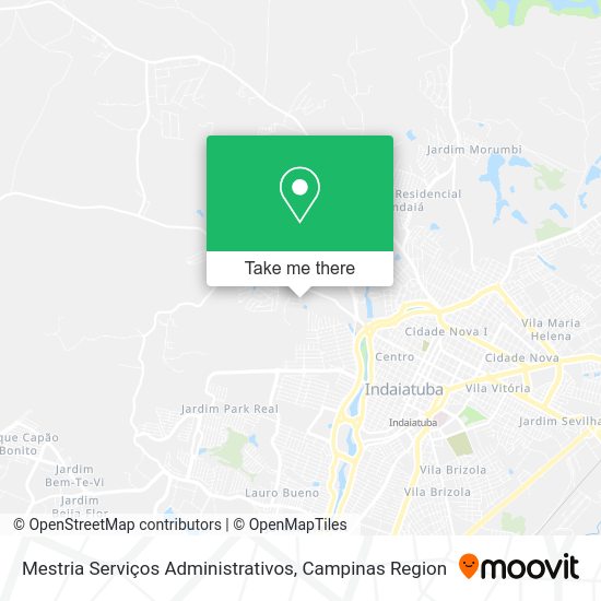 Mestria Serviços Administrativos map
