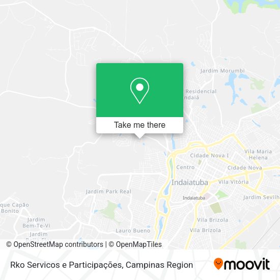 Rko Servicos e Participações map