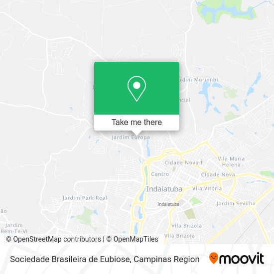 Sociedade Brasileira de Eubiose map