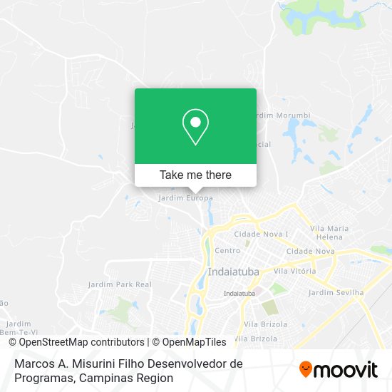 Marcos A. Misurini Filho Desenvolvedor de Programas map