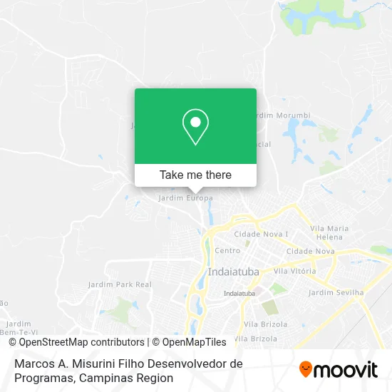 Marcos A. Misurini Filho Desenvolvedor de Programas map