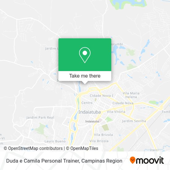 Duda e Camila Personal Trainer map