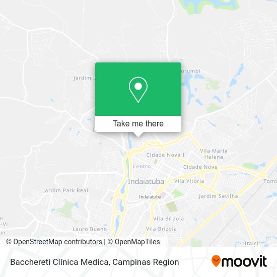 Bacchereti Clínica Medica map