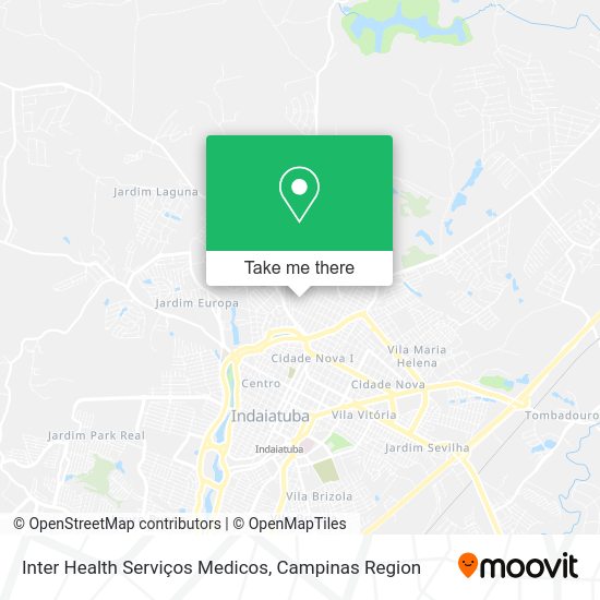 Inter Health Serviços Medicos map