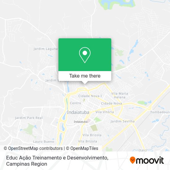 Educ Ação Treinamento e Desenvolvimento map