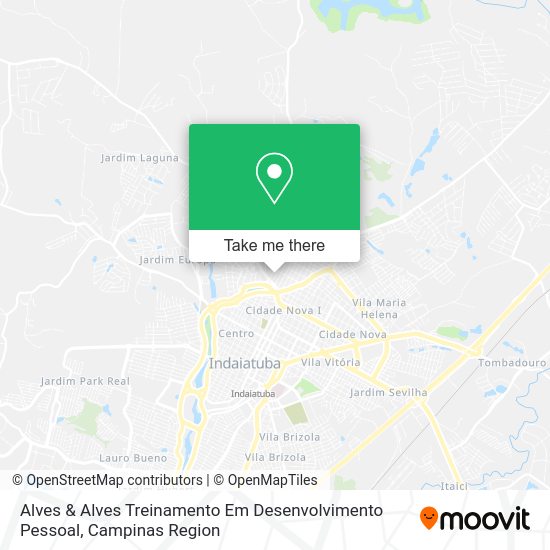 Alves & Alves Treinamento Em Desenvolvimento Pessoal map