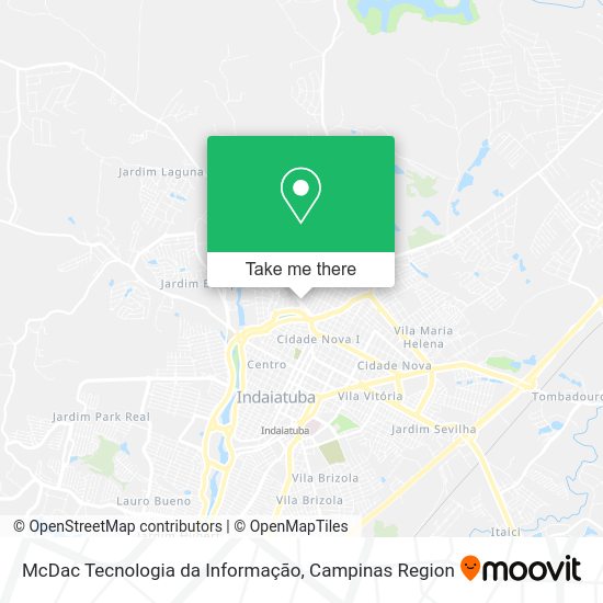 McDac Tecnologia da Informação map