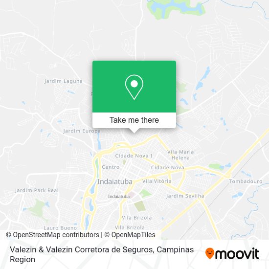 Valezin & Valezin Corretora de Seguros map