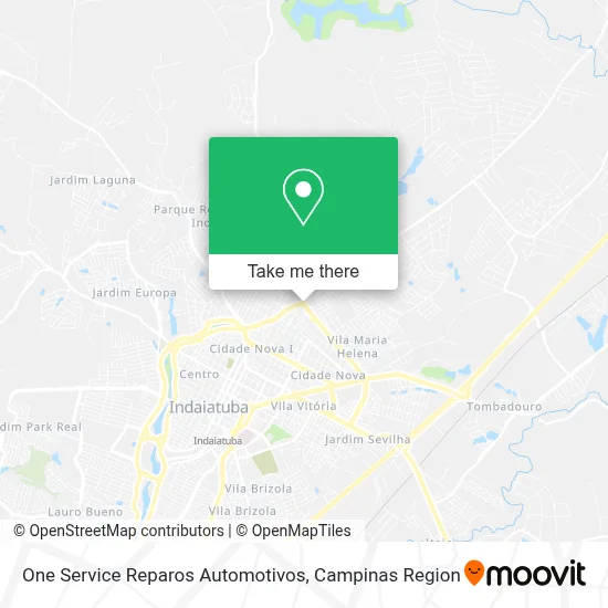 One Service Reparos Automotivos map