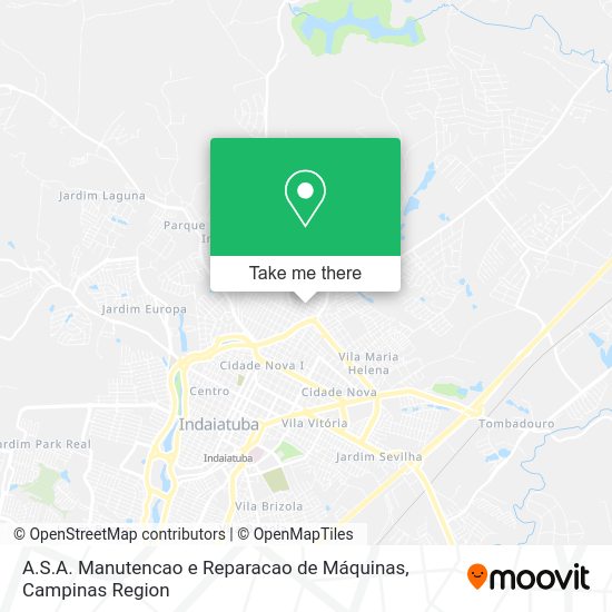 A.S.A. Manutencao e Reparacao de Máquinas map