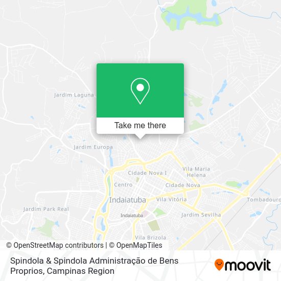Spindola & Spindola Administração de Bens Proprios map