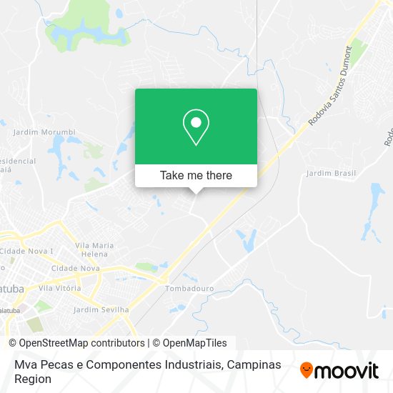Mva Pecas e Componentes Industriais map