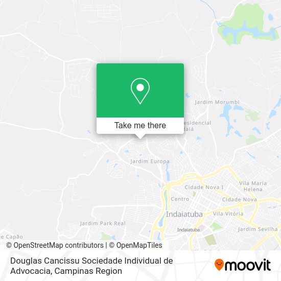 Douglas Cancissu Sociedade Individual de Advocacia map