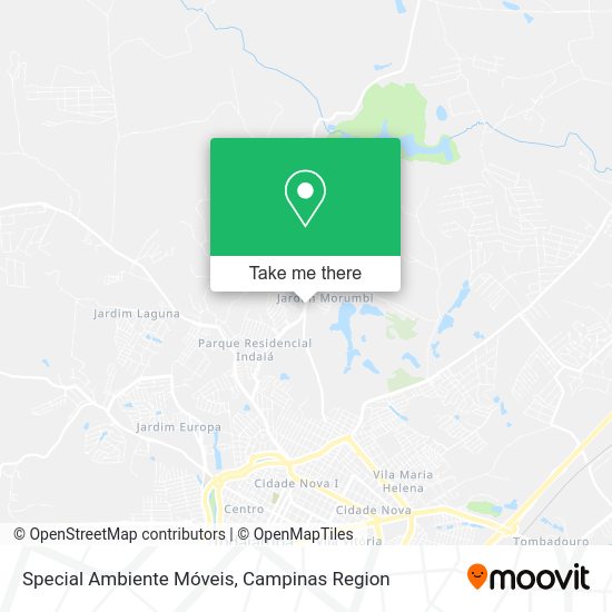 Special Ambiente Móveis map