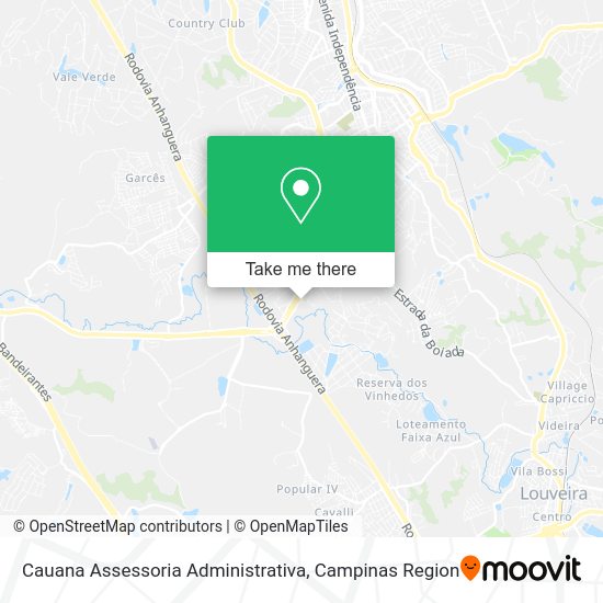 Cauana Assessoria Administrativa map