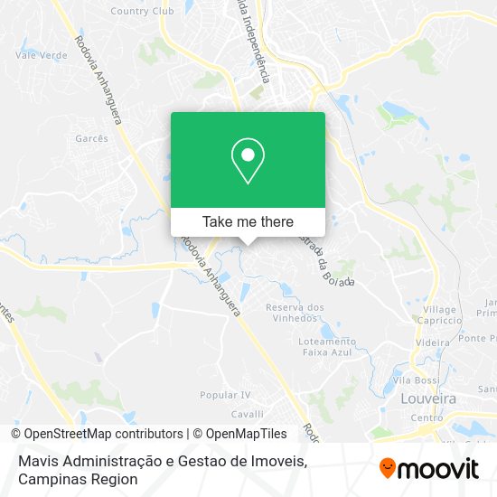 Mavis Administração e Gestao de Imoveis map