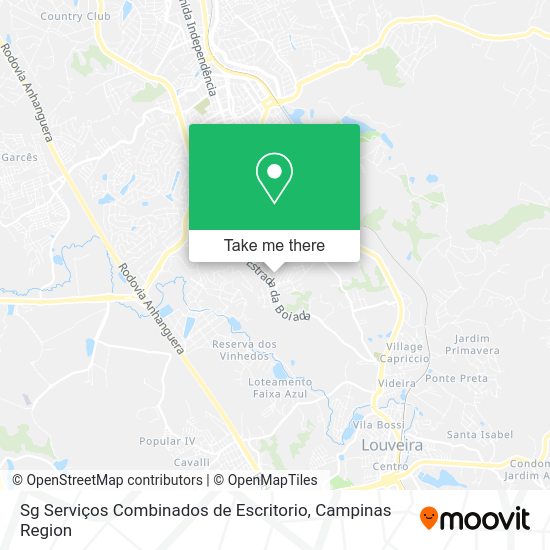 Sg Serviços Combinados de Escritorio map
