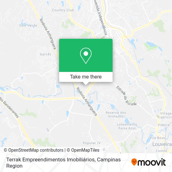 Terrak Empreendimentos Imobiliários map