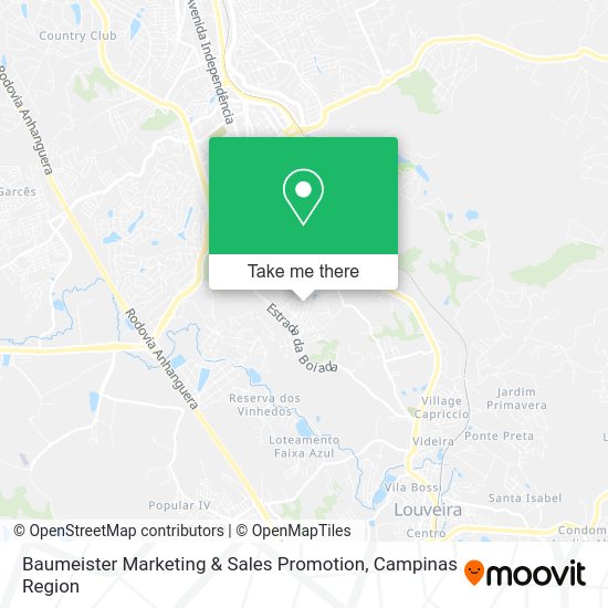 Baumeister Marketing & Sales Promotion map