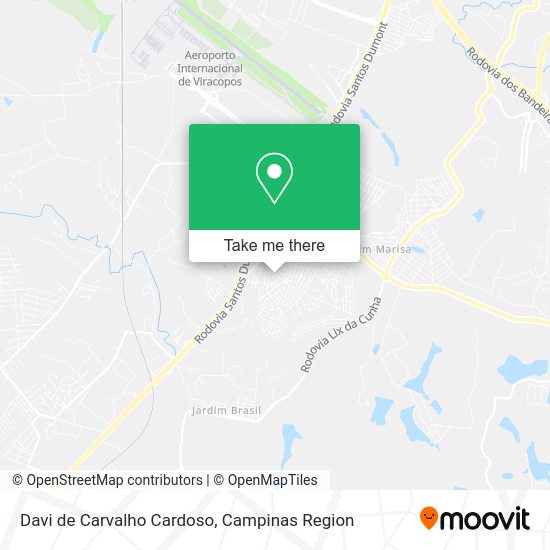 Davi de Carvalho Cardoso map