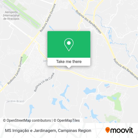 MS Irrigação e Jardinagem map