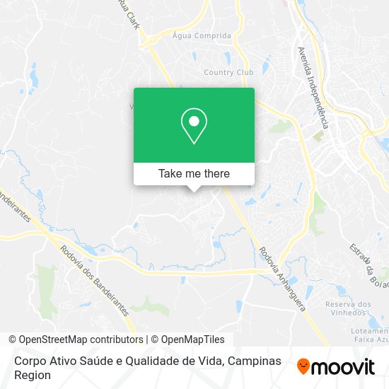 Corpo Ativo Saúde e Qualidade de Vida map