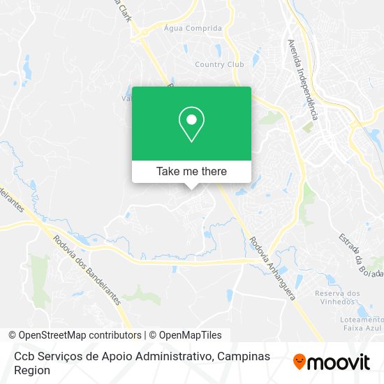 Ccb Serviços de Apoio Administrativo map
