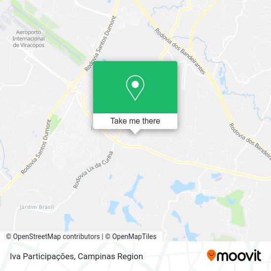 Iva Participações map