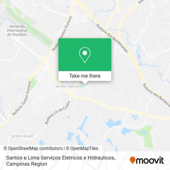 Santos e Lima Serviços Eletricos e Hidraulicos map