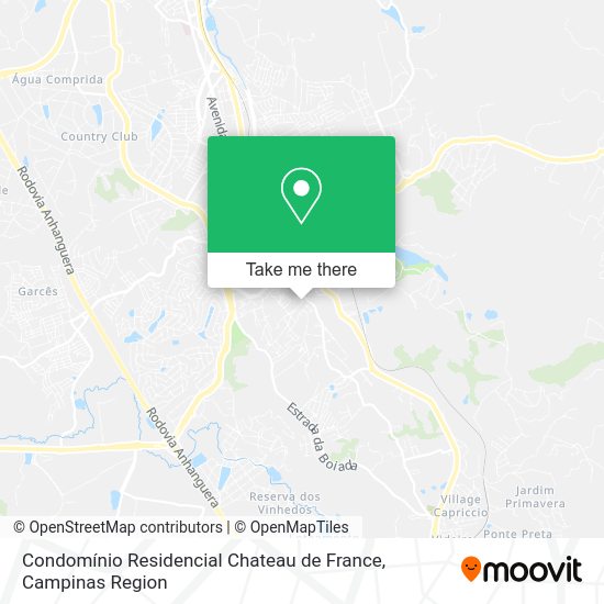 Condomínio Residencial Chateau de France map