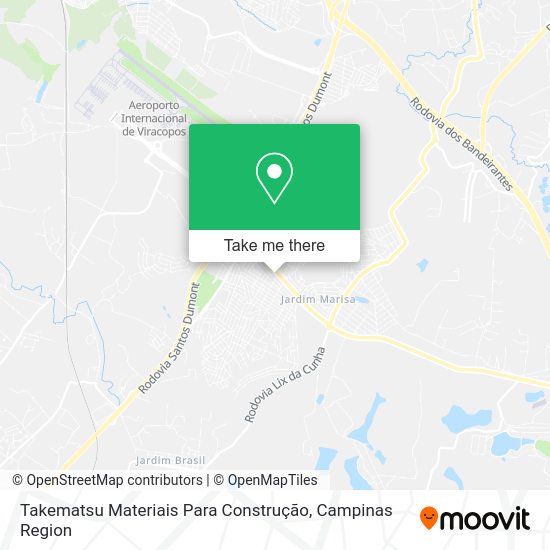 Takematsu Materiais Para Construção map