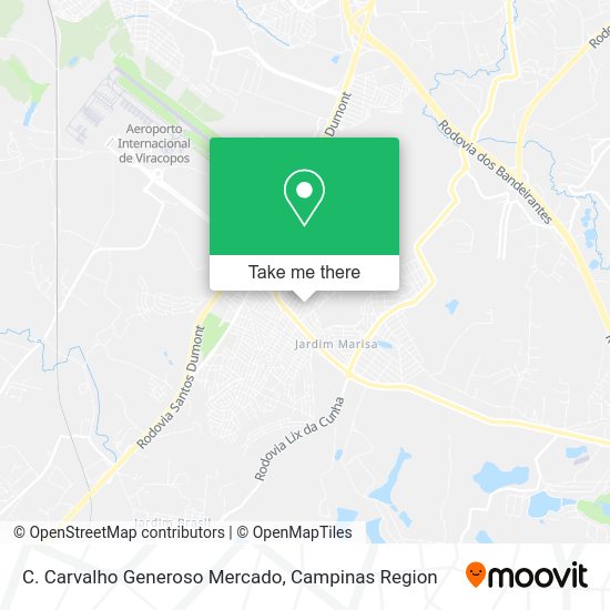 C. Carvalho Generoso Mercado map
