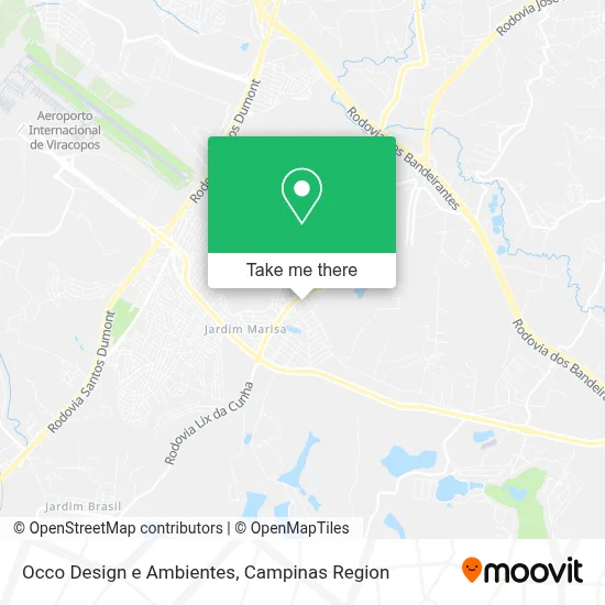Occo Design e Ambientes map