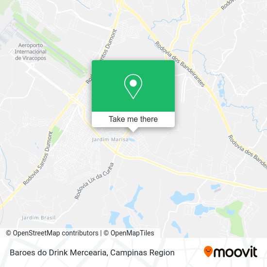 Baroes do Drink Mercearia map