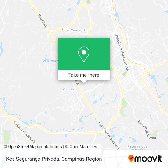 Kcs Segurança Privada map