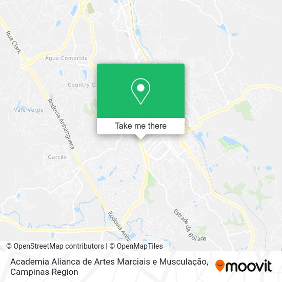 Academia Alianca de Artes Marciais e Musculação map