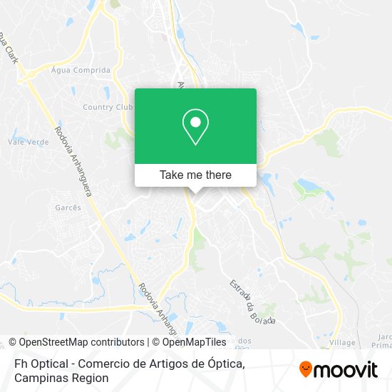 Fh Optical - Comercio de Artigos de Óptica map