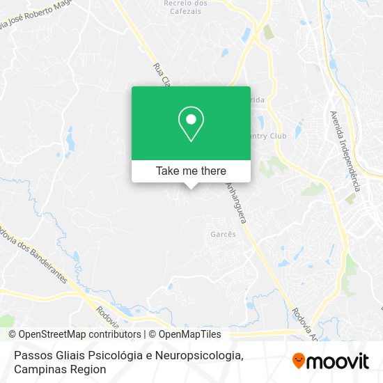 Passos Gliais Psicológia e Neuropsicologia map