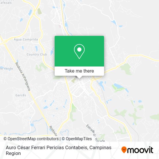 Auro César Ferrari Pericias Contabeis map