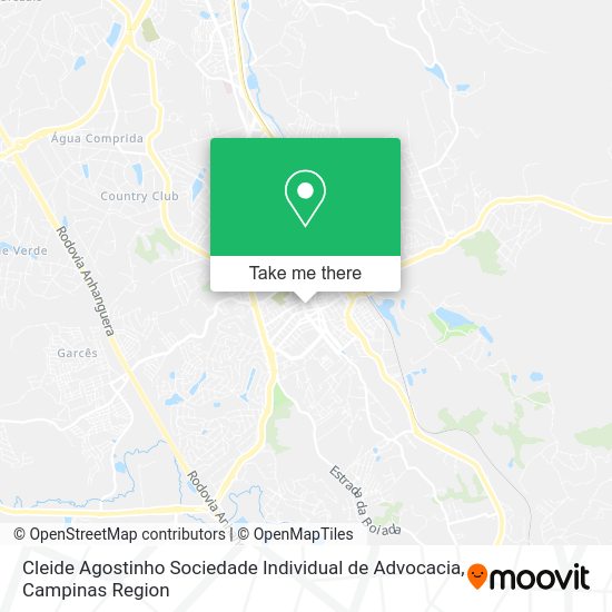 Cleide Agostinho Sociedade Individual de Advocacia map