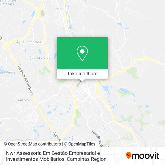 Nwr Assessoria Em Gestão Empresarial e Investimentos Mobiliarios map